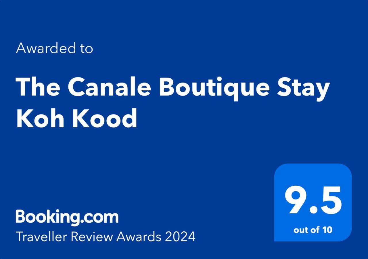 The Canale Boutique Stay Koh Kood Ko Kut Екстер'єр фото